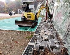 관공서 학교 조경공사현장 
