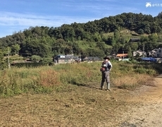예초작업 공장조경관리 현장