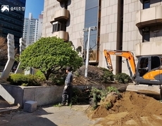 회사조경식재공사 화단조경공사