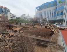관공서 조경시설물 설치공사